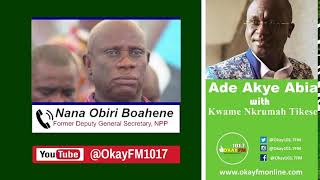 Ade Akye Abia With OHENENANA KWAME AMOH On Okay 1017 Fm 013112024 [upl. by Einahets]