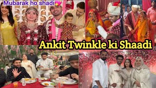 Ankit Twinkle Wedding Shoaib ibrahim new vlog Dipika ki duniya saba ibrahim saba ka jahan ibrahim [upl. by Eryt618]