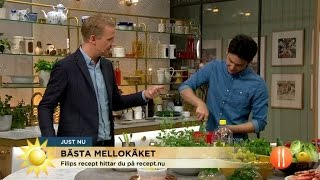 Bästa mellomaten Räksallad med en asiatisk twist  Nyhetsmorgon TV4 [upl. by Brink]