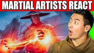 Expert Martial Artists REACT to Mortal Kombat 11 Fighting Scenes [upl. by Levana]