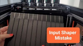 Prusa XL  Dont make this simple Input Shaper mistake [upl. by Estella814]