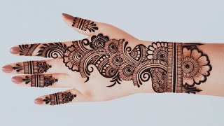 Very beautiful stylish mehndi design Simple mehandi  Mehndi ka design Mehndi design  Mehndi [upl. by Alegnad]