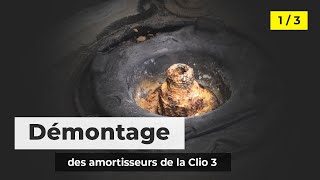 13 Dépose et remplacement des amortisseurs dune Clio III [upl. by Queen455]