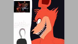 Five Nights At Freddys Speedpaint Foxy Gore [upl. by Avrom351]