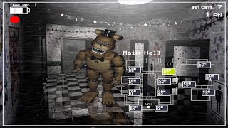 UnNightmare Freddy in Five Nights at Freddys 2 FNaF 2 Mods [upl. by Trebloc]