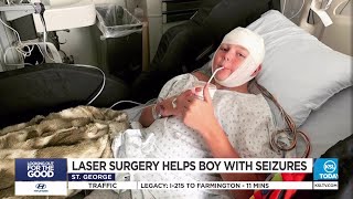 Looking Out for the Good Laser surgery helps boy with seizures [upl. by Hilario319]