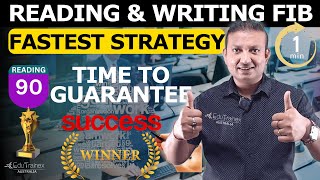 Fastest Strategy for Reading and Writing Fill in the Blanks  90 Guaranteed  Edutrainex PTE [upl. by Nicoli]