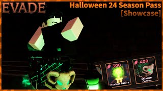 Halloween 2024 Event Pass Showcase  Evade Roblox [upl. by Odie506]