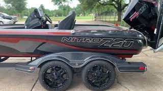 SOLD 2020 Nitro Z20 Pro 2020 Mercury 250 ProXS 4 Stroke BassBoat4Salecom [upl. by Bahner]