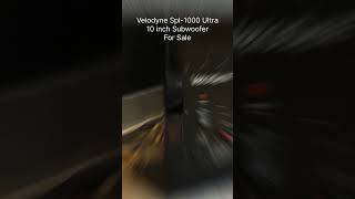 Velodyne Spl 1000 Ultra 10 inch Subwoofersold outph9159461123 shorts [upl. by Rico]