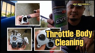 Honda Click 125 DIY amp Tutorial Throttle Body Cleaning  How to reset TPS amp ECU  Basic Maintenance [upl. by Offen]