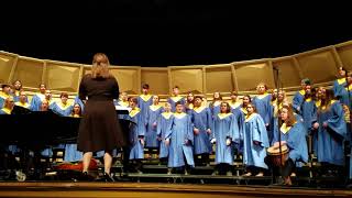 Leslie MSCHOOL Choir Salem Oregon 2018 SALEM KEIZER FESTIVAL ADVANCED CHOIRS 2018 [upl. by Refiffej777]