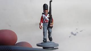 British Napoleonic speed paint redcoat [upl. by Anirbys]