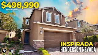 BREATHTAKING Henderson NV Home For Sale Of The Landings At Inspirada By kb Homes [upl. by Llewop]