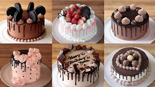 Amazing Homemade Chocolate Drip Cake Decorating Compilation  Cake decoration ideas [upl. by Holsworth]