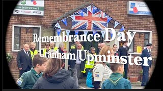 Remembrance Day March Upminster Cranham 10 Nov 2024 [upl. by Cassandra750]