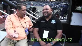 Conozcan la TRAYECTORIA de MELVIN DOMINGUEZ CRONISTA DEPORTIVO de PUERTO PLATA a LAS GRANDES LIGAS [upl. by Henryk]