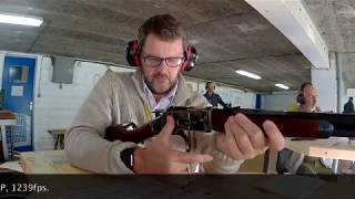 Shooting the Uberti 1873 Short Rifle in 3220 with Black Powder [upl. by Enaenaj]