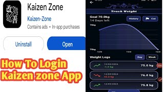 Kaizen Zone App How To Login Kaizen Zone [upl. by Falo]