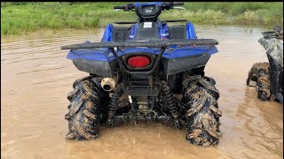 BRUTE FORCE 750 VS BRUTE FORCE 750 😱 water wheelies [upl. by Caputto623]