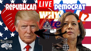 So Today Election Day • Republican🔴 🐘 VS Democrats🔵 🐎  WHO YOU GOT or NONE of THEM [upl. by Adon]