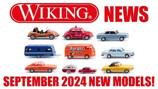 NEW model vehicles from Wiking  MODEL RAILWAY UPDATE HO Scale [upl. by Geof]