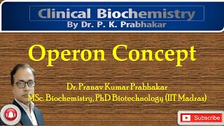 Operon Concept regulation of gene expression [upl. by Wassyngton233]