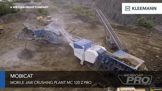 Impact Crusher MOBIREX MR 110130 Z EVO2 Highlights  KLEEMANN [upl. by Greenburg]