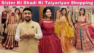 Sister Ki Shadi Shopping Ideas👗  Wedding Preparations😆 [upl. by Enilhtak]