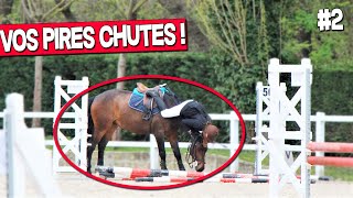 VOS PIRES CHUTES DE CHEVAL  2 Compilation 100 inédite [upl. by Odlanor249]