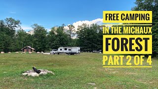 Free Camping at Michaux State Forest in PA Part 2 of 4 [upl. by Yvan]