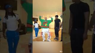 Chris is a beast amp Kai is funny chrisbrown kaicenatstream funny dance 😂😂😂 [upl. by Aiht]