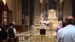 Solemn High Mass of Ascension Thursday 2015  Incensing [upl. by Aneger]