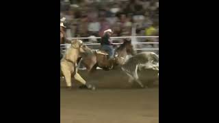 Tyler WadeWesley Thorp Make 48Second Run on Way to Win in Canby  shorts rodeo [upl. by Aremaj]