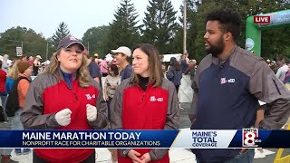 maine marathon live shot 7am [upl. by Cacie]