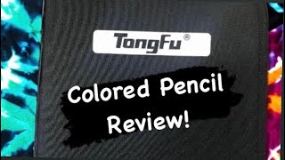 Tong Fu Pencil Review  Budget Pencils  Swatch  Adult Coloring [upl. by Luhar]