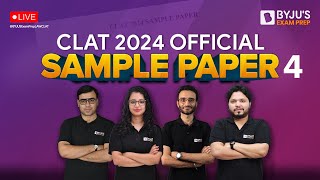 🔥 CLAT 2024 Sample Paper 4 🔥  Detailed Analysis and Discussion  CLAT 2024 Preparation [upl. by Oal440]