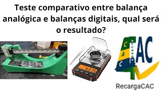 Teste comparativo entre balança analógica e balanças digitais será que deu certo [upl. by Ayinat]