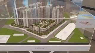 Farrer Park Fields KallangWhampoa February 2023 BTO 3D Model [upl. by Kezer617]