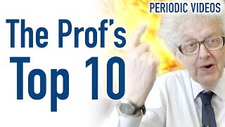 The Professors Top 10  Periodic Table of Videos [upl. by Eidassac]