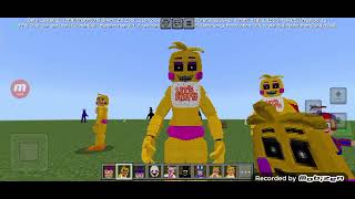 Buat Withered Golden Freddy LAKNAT LU  Minecraft Addon FNAF 2 By Dany Fox [upl. by Lois]