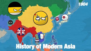 Countryballs  History of Modern Asia [upl. by Adnorrahs]