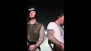 Synyster gatez and Zacky duet bat country live [upl. by Buchbinder]