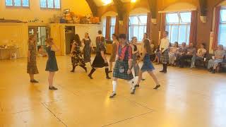 Scottish Country Dancing Display at the Reel Club Summer Dance [upl. by Benedikta]