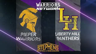 2023 Warrior Football  Pieper Warriors vs Liberty Hill Panthers [upl. by Drofnats]