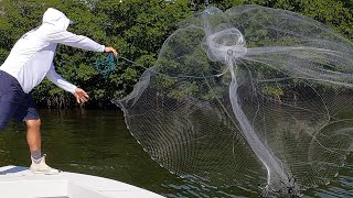 How to Throw a 10 FT CAST NET Perfectly  Captain Tim [upl. by Lertnahs]