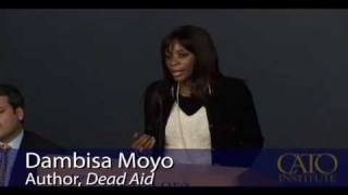 Cato  Dambisa Moyo explains why Govt aid keeps Africa poor [upl. by Nidia]