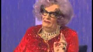 Dame Edna at the Michael Parkinson show PART 2 [upl. by Annaierb]