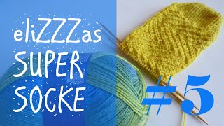 Stricken mit eliZZZa  eliZZZas Super Socke  Teil 5 [upl. by Landes]