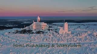 Winterimpressionen am Fichtelberg bei Oberwiesenthal im Januar 2019 [upl. by Elletsirhc]